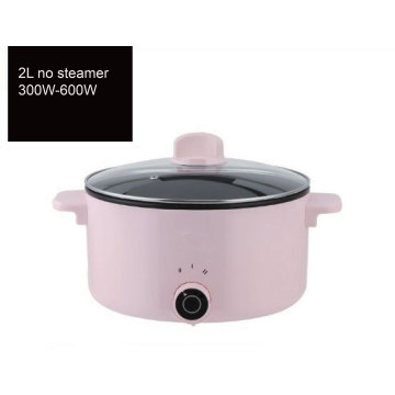 2L High-Quality Electric Skillet Low-Power Student Dormitory Electric Hot Pot Household Noodle Pot For 2-4 People