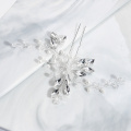 Miallo Fashion Austrian Crystal Pearls Wedding Hairpins Clips Bridal Hair Jewelry Accessories Handmade Headpieces for Women