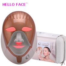 pdt photon mask Smart touch wireless rechargeable 7 color light Therapy LED mask beauty instrument luxury Box