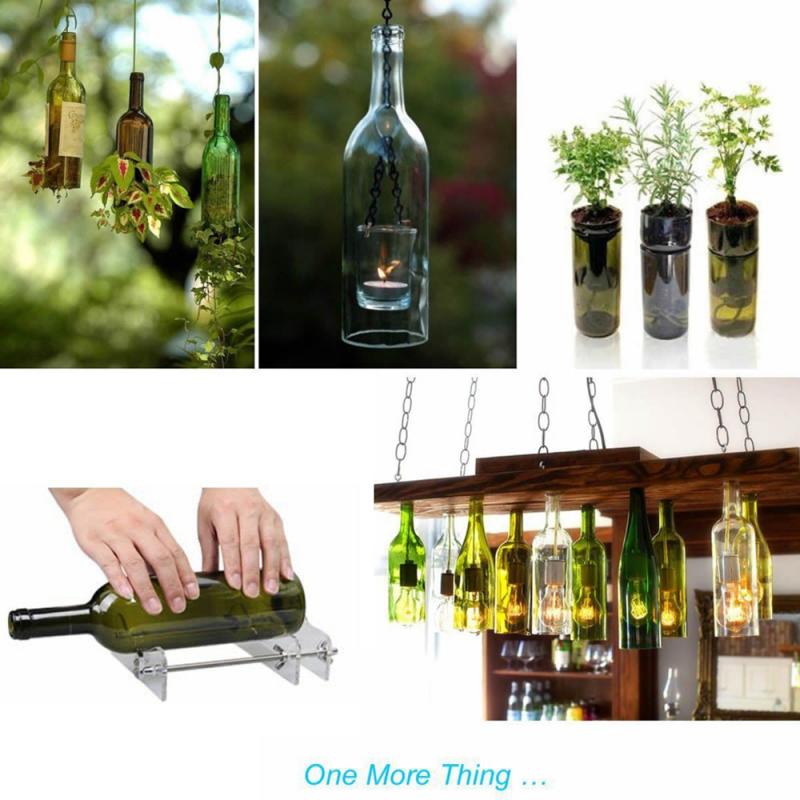 Professional Long Glass Bottles Cutter Machine Environmentally Friendly Plastic And Metal Cutting Tools Safety Machine Dropship