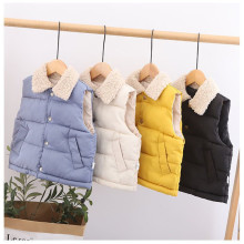 2-6Years Winter Thick Children Girls Boys Vest Coat Sleeveless Waistcoat Fashion Kids Girls Clothes Outwear Casual Vests for Boy
