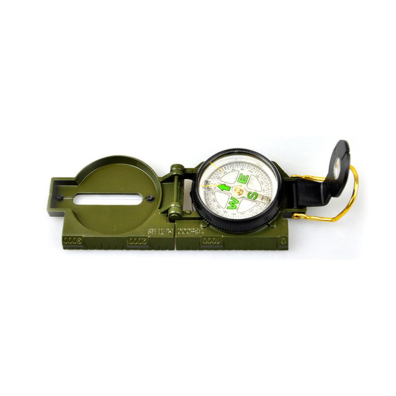 Camping Survival Compass Military Sighting Luminous Waterproof Compass Geological Digital Compass Outdoor Equipment