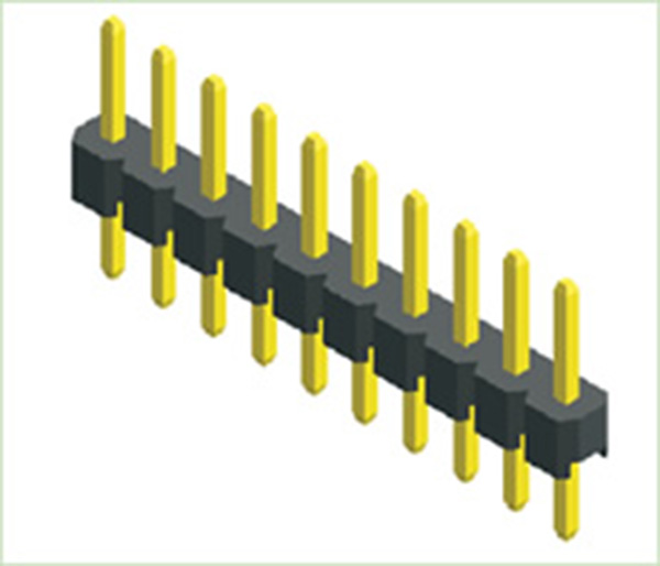 Pitch 2.00mm(.079") Strip Pin Header Single Row DIP Straight/180°