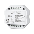 AC 110V - 220V S1-B Led Triac RF Dimmer Use 2.4GHz Wireless 120W-288W Push Dimmer LED Switch Controller