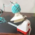 Hand Operated Knitting Machine Handheld Yarn Winder Fiber Knitting Machine String Line Ball Winding Manual Sewing Accessories