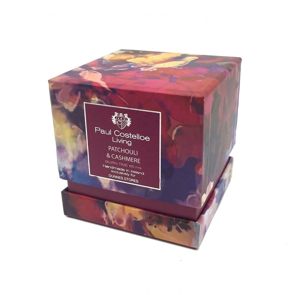 Floral Printing Candle Box