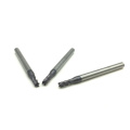 1MM 1.5MM 2MM 2.5MM 3MM 4MM 5MM 6MM 2F 3F 4F HRC50 milling cutter Tungsten carbide Flat End Mills NC Router Bits endmill