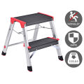 Costway 2 Step Aluminum Lightweight Ladder Folding Non-Slip Platform Stool 330Lbs Load