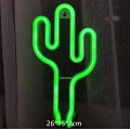 Cute Neon Signs LED Neon Wall Light for Shop Window Home Christmas Holiday Decor Bar Lights Hello Love Cactus Neon Bulb Tube