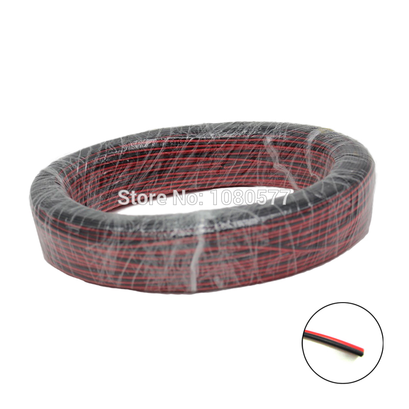 10/20/50/100m 2Pin 3Pin 4Pin 5Pin 22AWG Cable Tinned Copper PVC Insulated Wire For 3528 5050 RGB WS2812B LED Strip Connecting