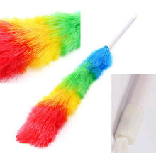 colorful Cleaning Duster Dust Cleaner Handle Feather Static Anti Magic Household Cleaning Tools