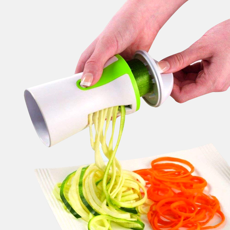 Portable Spiralizer Vegetable Handheld Peeler Brushes Cutter Fruit Slicer for Potatoes Salad Tools Kitchen Tools Accessories