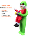 Christmas Gift Santa Claus Costume Adult Halloween Party Mascot Inflatable Costumes Fancy Role Play Disfraz for Man Woman