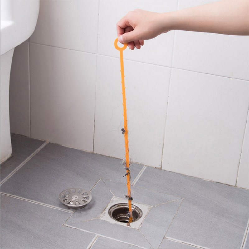 Cleaning Hook Kitchen Bathroom Floor Drain Sewer Dredge Device Drain Cleaners Household Toilet Sink Bathtub Cleaning Brush