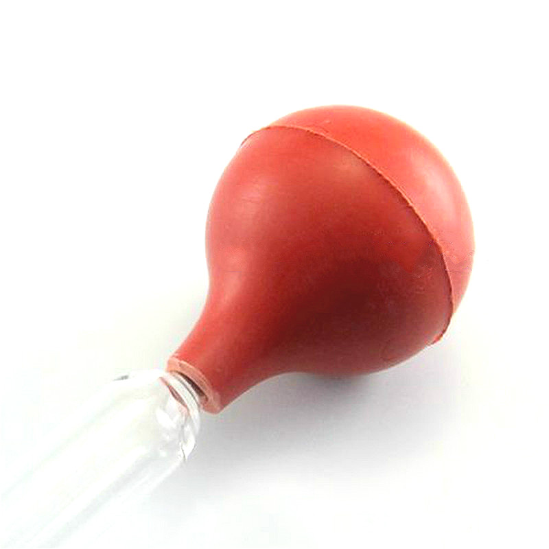 Laboratory Rubber Suction Ball Water Pipette Ball Suitable For 15/20/25/50ml Red Rubber Suction Bulb For Glass Pipette 15ml-50ml
