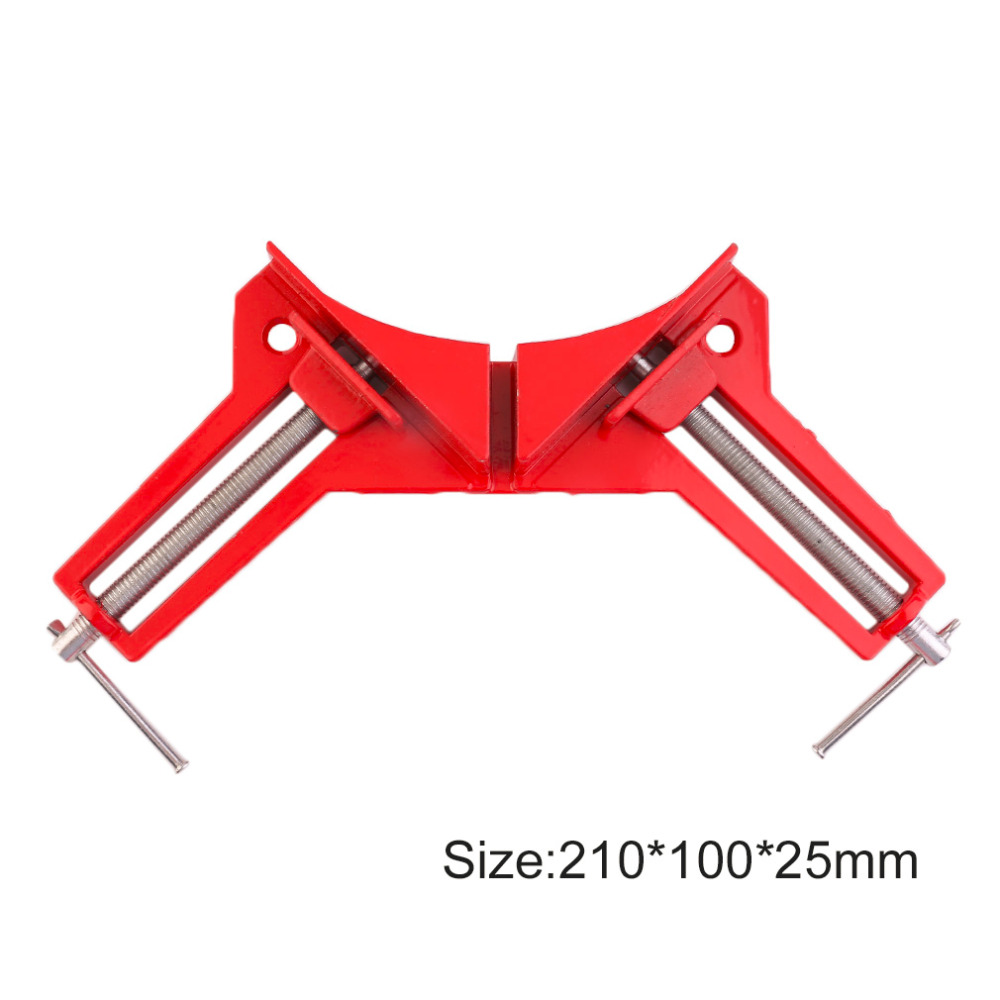 90 Degree Right Angle Picture Frame Corner Clamp Holder Woodworking Hand Kit Withstand Higher Intensity Force Chuck 100mm