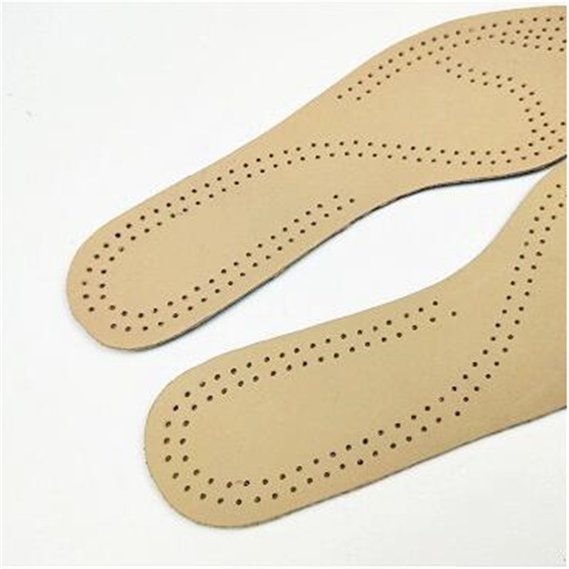 Women Leather Insoles for Ladies Flat Head Tip Head High Heels Boots Ultra Thin PigSkin Shoe Pad Comfortable Inserts Soles