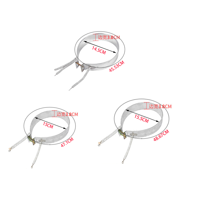 Quick Heating Fine Insulation Performance Thin Band Heater Element 145/150/155mm 220V Electric Water Heater Parts