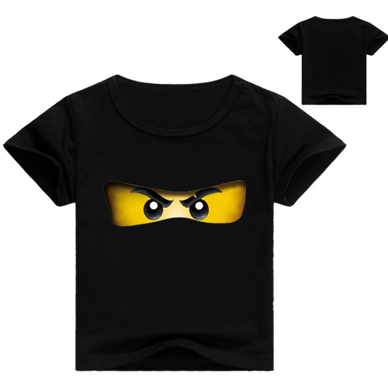 2-13 Years 2019 Boys T Shirt Legoes T-shirt Baby Ninja Boy Tshirt Short Sleeves Children Summer Clothes Toddler Boy Shirts