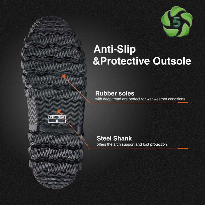 Waterproof Rain Boots With Steel Shank Jpg Waterproof Rain Boots With Steel Shank Jpg
