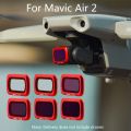 Red Coated Filter UV CPL ND4/8/16/32 Lens Filter for D-JI Mavic Air 2 Drone