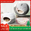 Pet Cat House Dog Bed Kennel Puppy Cave Winter Warm Sleeping Bed Pet Supply Cats Nest Bed Pet Mat Supplies