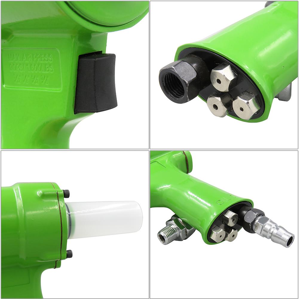 Practical Pneumatic Pistol Type Pop Rivet Gun Multi-functional Classic Texture Durable Air Power Operated Riveter Air Riveter