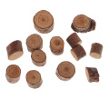 50Pcs Horticulture Adornments Supply Unfinished Wood Round Log Slices Wooden Pieces For DIY Wood Art Craft