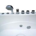 Indoor Round Massage Bathtub with Ice box for cola and TV M-2047