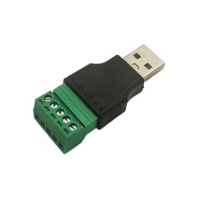USB2.0 type A Male to 5 Pin Connector Screw Terminal Adapter