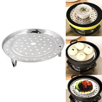 Stainless Steel Steamer Rack Insert Stock Pot Steaming Tray Stand