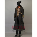 Hot sales Bloodborne DLC The Hunter Cosplay Halloween Game Blood Costume Men Victoria Mask scarf Cos Set mp003779