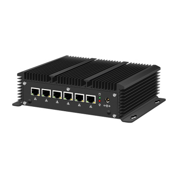 Mini PC Intel Core i5 7200U i3 7100U Firewall Router 6 LAN Intel 211AT Gigabit Ethernet 4*USB HDMI RJ45 RS232 Run Pfsense AES-NI
