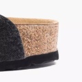 Xiaomi Aishoes autumn winter wool cork Baotou shoes Warm wool felt Indoor Cork Slipper Anti-slip Floor Bedroom Unisex Shoe