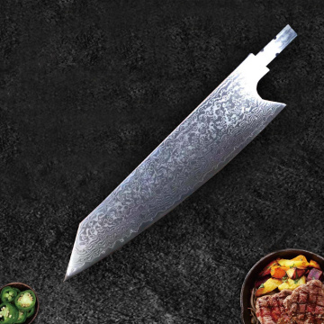 Sharp DIY chef knife blank vg10 Damascus steel blade material semi-finished billet Japanese knife kitchen cooking to ol