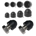 10Pcs M6 M8 M10 M12 Bolt Nut Dome Protection Caps Covers Exposed Hexagon Plastic