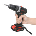 [US Plug] 48VF Cordless Electric Impact Drill Rechargeable Drill Screwdriver with 1 or 2 Li-ion Battery 25-28Nm Torque Power
