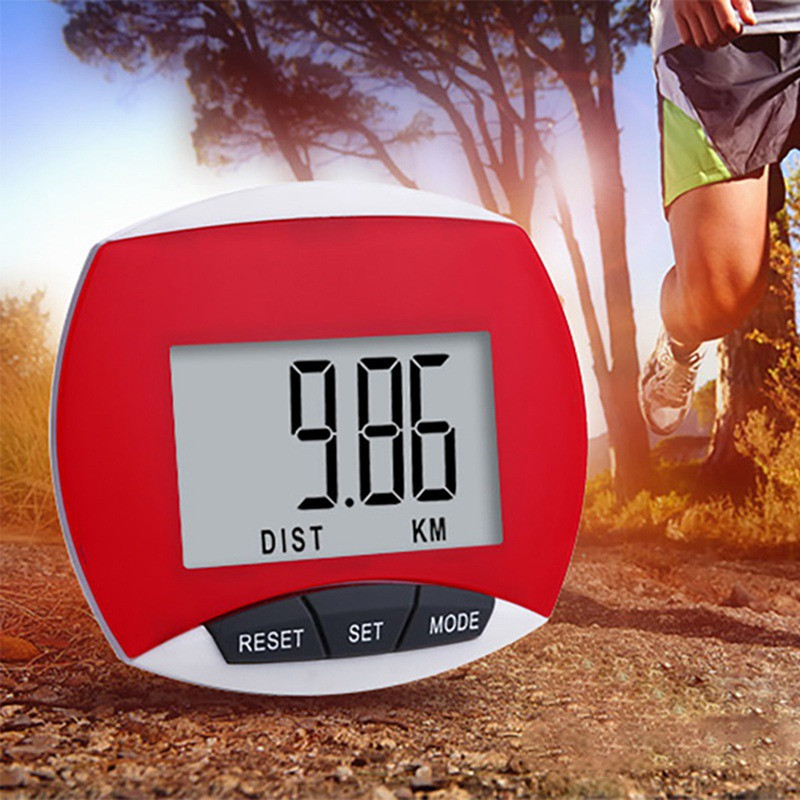 Walking Step Counter 3D Pedometer Waterproof Multi-functional Movement Calories Counting LCD Display Fitness Equipments