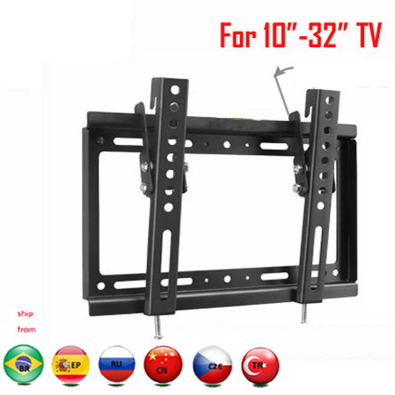 PTB-6022HT VESA 200x200 for 10"-32" tiltable adjustable LCD LED PLASMA tv wall mounted bracket mount stand holder
