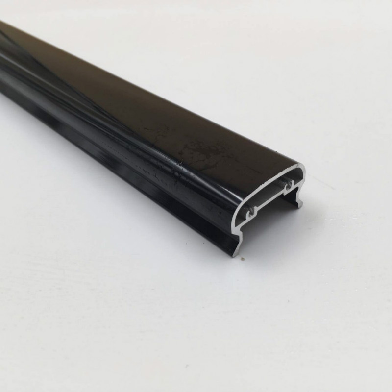 Laser engraving machine parts 72.2cm linear guide rail trolley slide rail slide bar cross beam Black Color