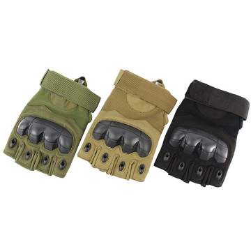 Popular actical Gloves Military Fingerless Hard Rubber Knuckle Half Finger for Army Gear Sports Driving Shooting Hot