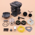 40MM Cylinder Piston Pan Oil Pump Oil Seal Cap Kit Fit Husqvarna 142 137 Gas Chainsaws Engine Motor Parts