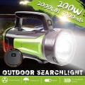 2000lm USB Charging LED Work Light Torch 6000mAh Battery Spotlight Hand Lamp Camping Lantern Searchlight for Fishing Hunting