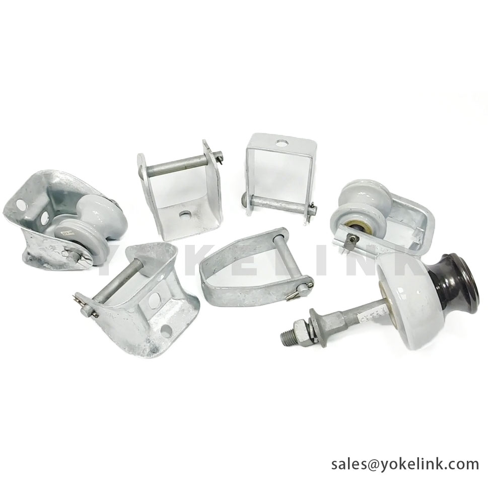 SPOOL INSULATOR DEADED CLEVIS 6