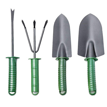 4pcs Mini Shovel Rake Garden Plant Tool Set With Wooden Handle Gardening Tools Small Harrow Spade Shovel Garden Tools