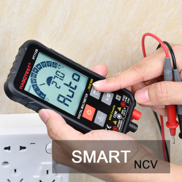 Professional Digital Multimeter Tester Ultra-Portable DC AC Voltage Detector Meter Capacitance NCV Ohm Hz Electrician Tools