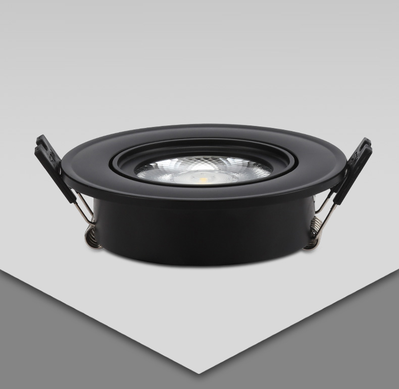 Dimmable LED Recessed Downlight 5W 7W 9W 12W with AC 85-265V LED Driver Ceiling Spot Light Bedroom Shop angle adjustable