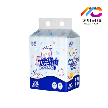 Soft PE Sealed Tissue Packing Bag