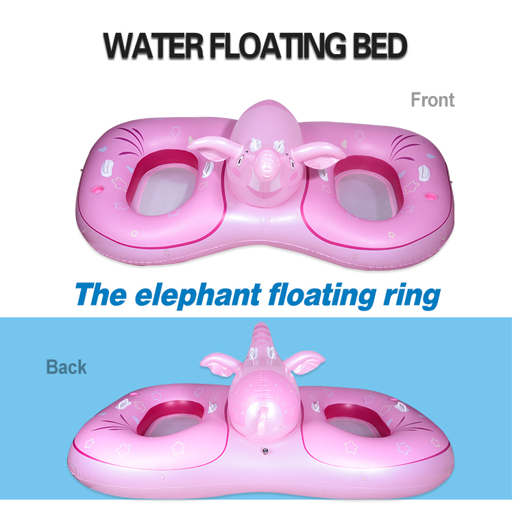 Double inflatable ride on