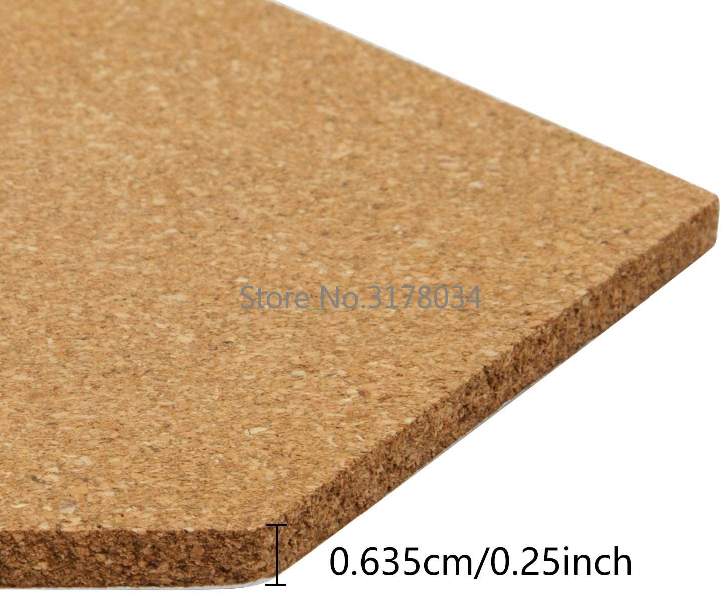 Self-Adhesive Cork Board Tiles Office Home Wood Photo Background Hexagon Stickers Wall Message Drawing Bulletin Boards